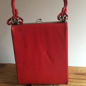 NOT FOR SALE Vintage Red Handbag